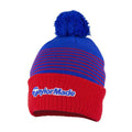 TaylorMade Beanie Bobble Rot/Blau/Weiß Herren