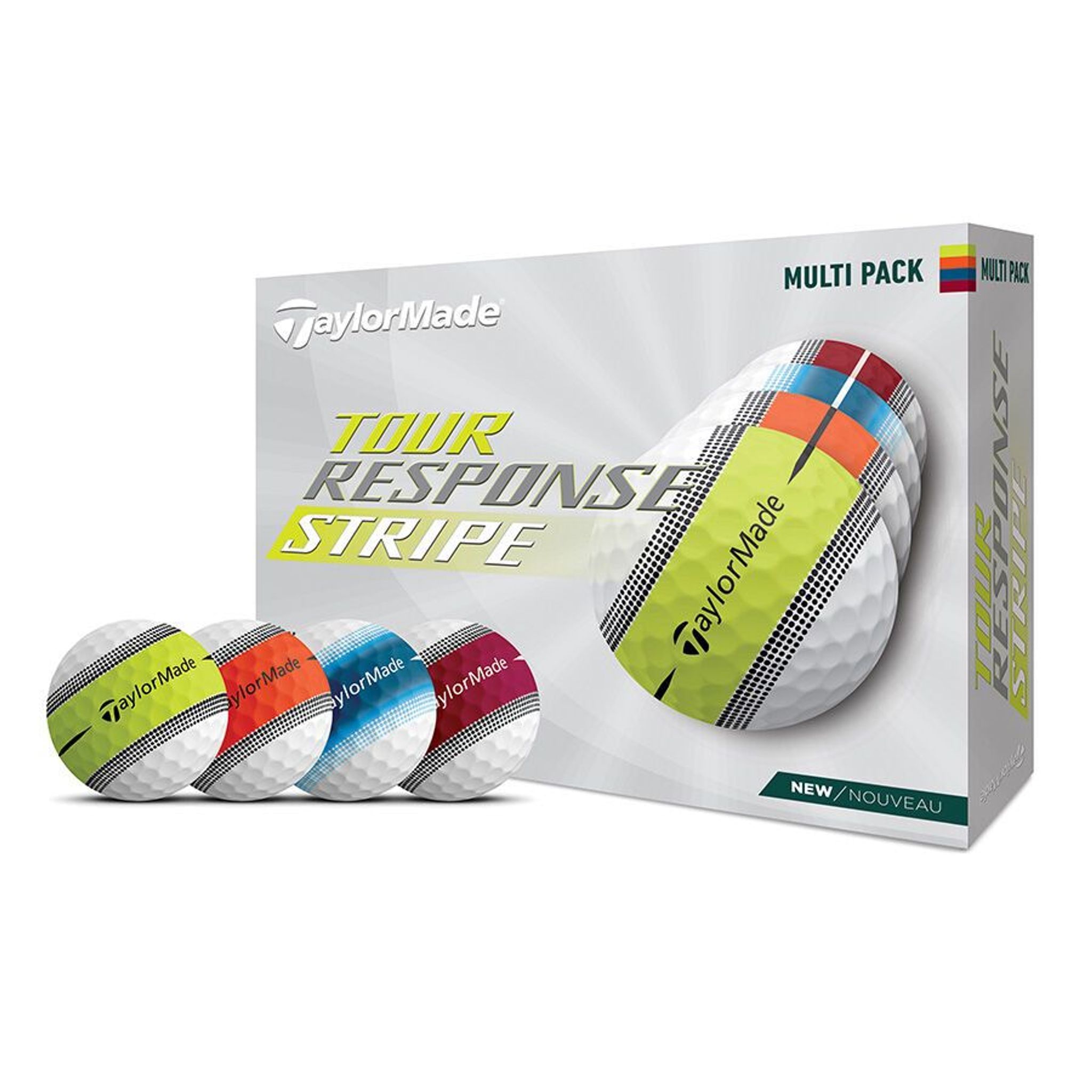 TaylorMade Tour Response Stripe Golfbälle