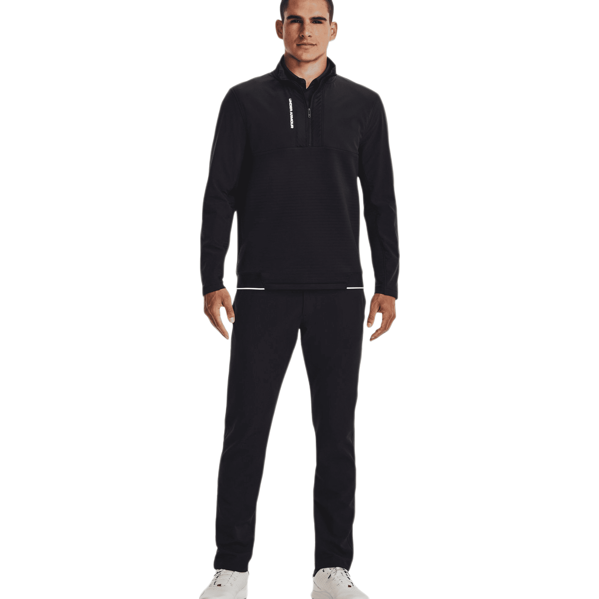 Under Armour Golf Layer Storm Daytona 1/2 Zip Schwarz Herren Herren