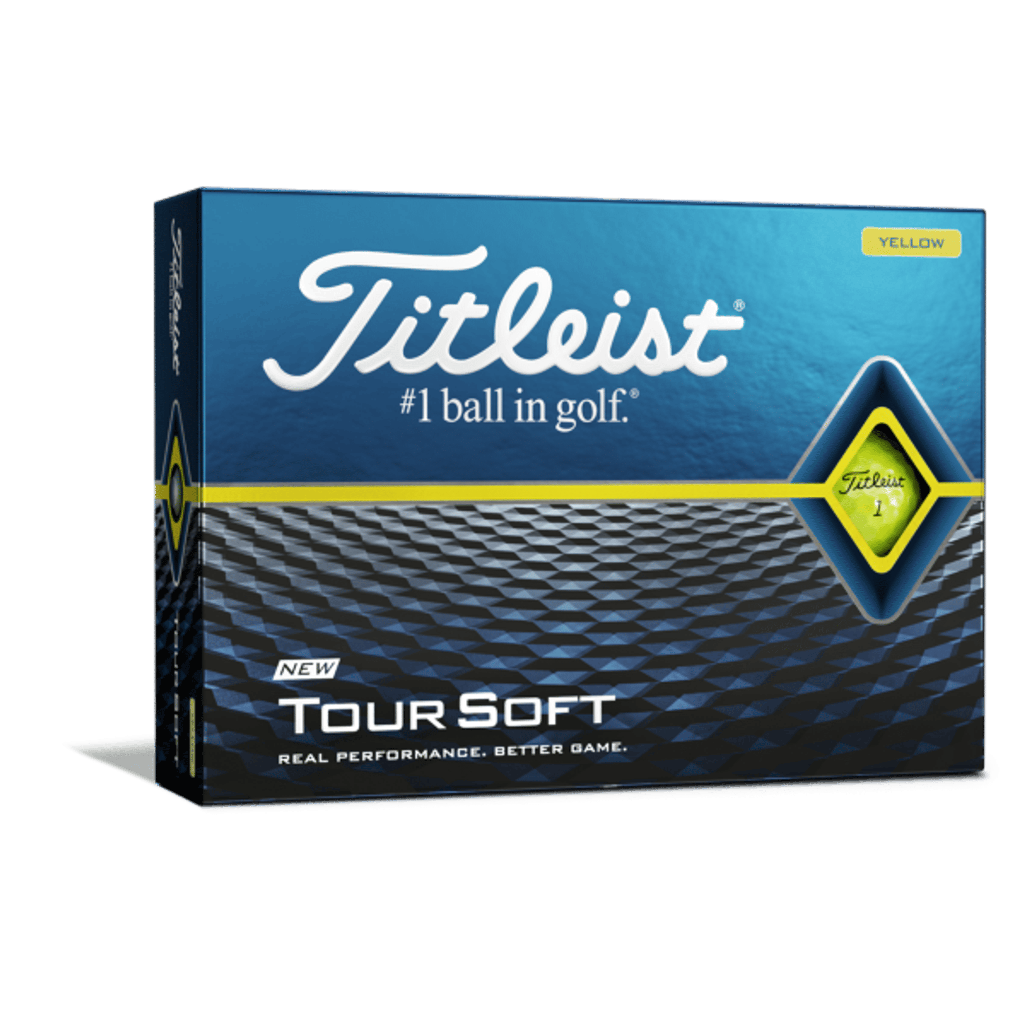 Titleist Tour Soft (22) [3 Bälle] Gelb