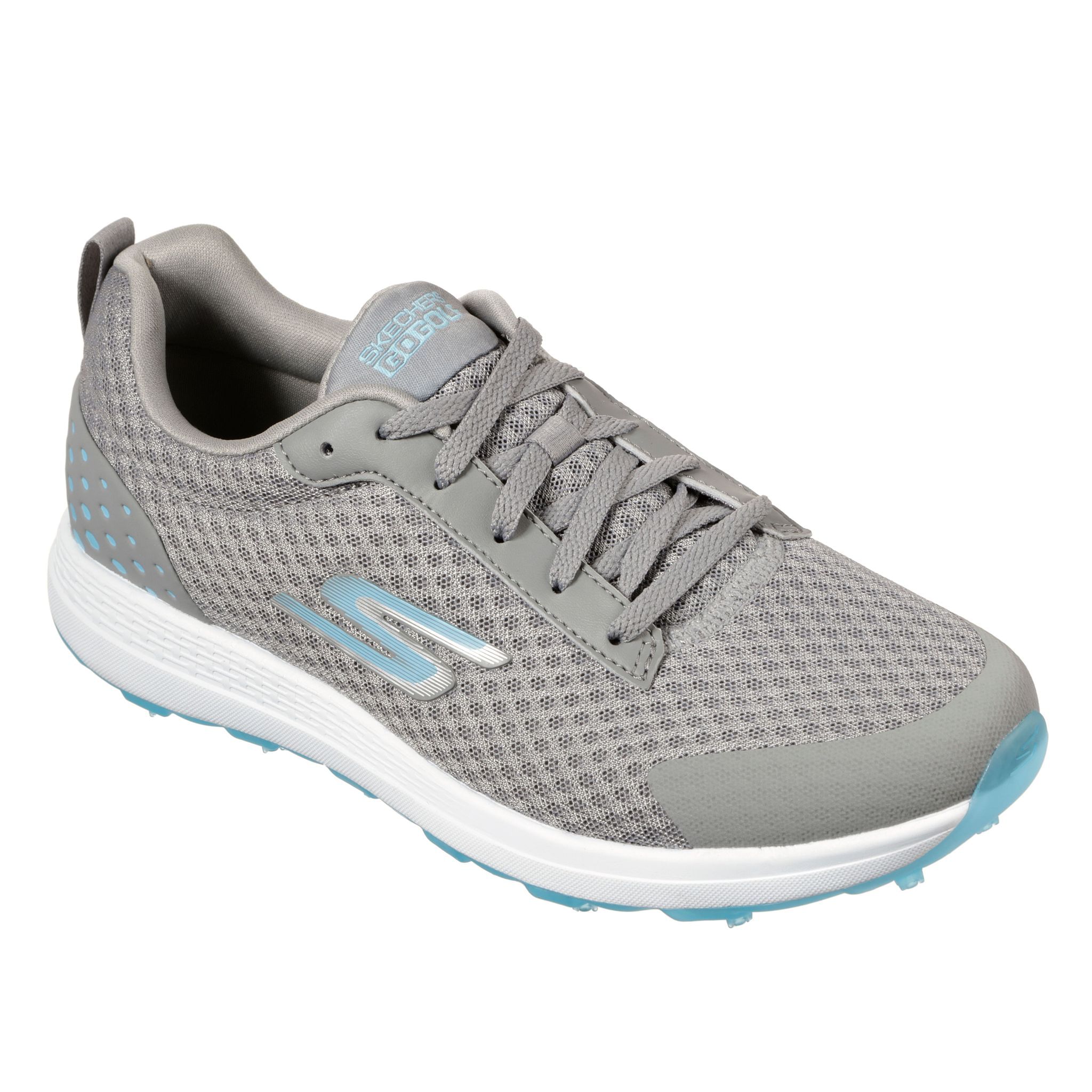 Skechers W Max Fairway 2 Grey/Blue Damen