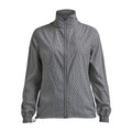 Röhnisch Pocket Wind Jacket Geo Comb Black Damen