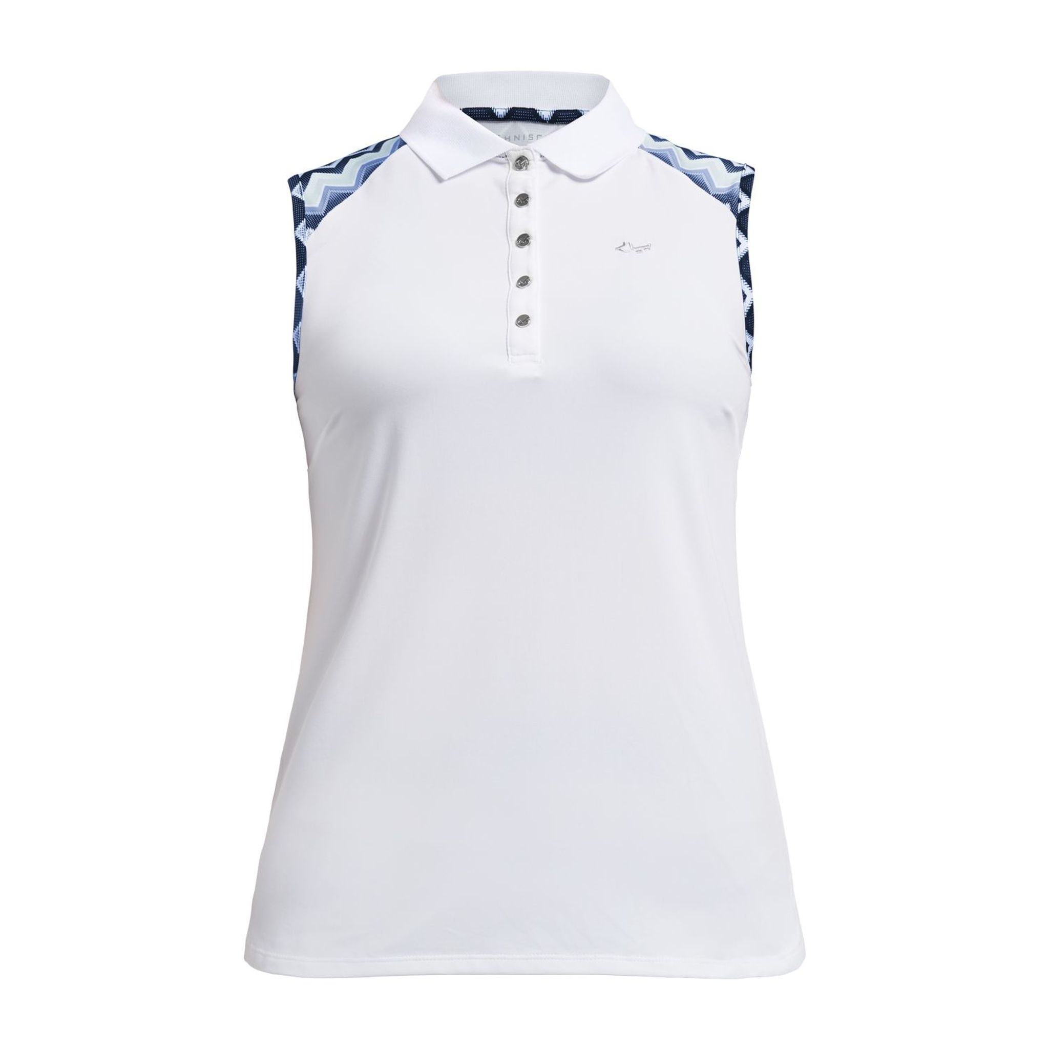 Röhnisch Element SL Polo Zigzag Blue Damen