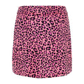 J. Lindeberg W Thea TX Jersey Skirt Pink Leopard Damen