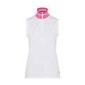 J. Lindeberg W Audrey TX-Jersey SS Polo White Damen