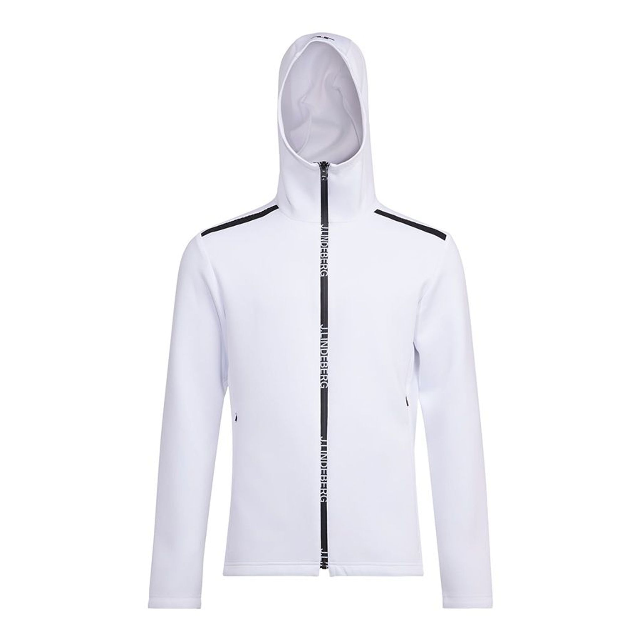 J. Lindeberg M Oleg Golf Hood White Herren