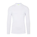 J. Lindeberg Layer Aello Soft Compression Top Langarm Hellgrau Herren