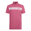 J. Lindeberg M Clark Regular Fit Golf Polo Hot Pink Herren