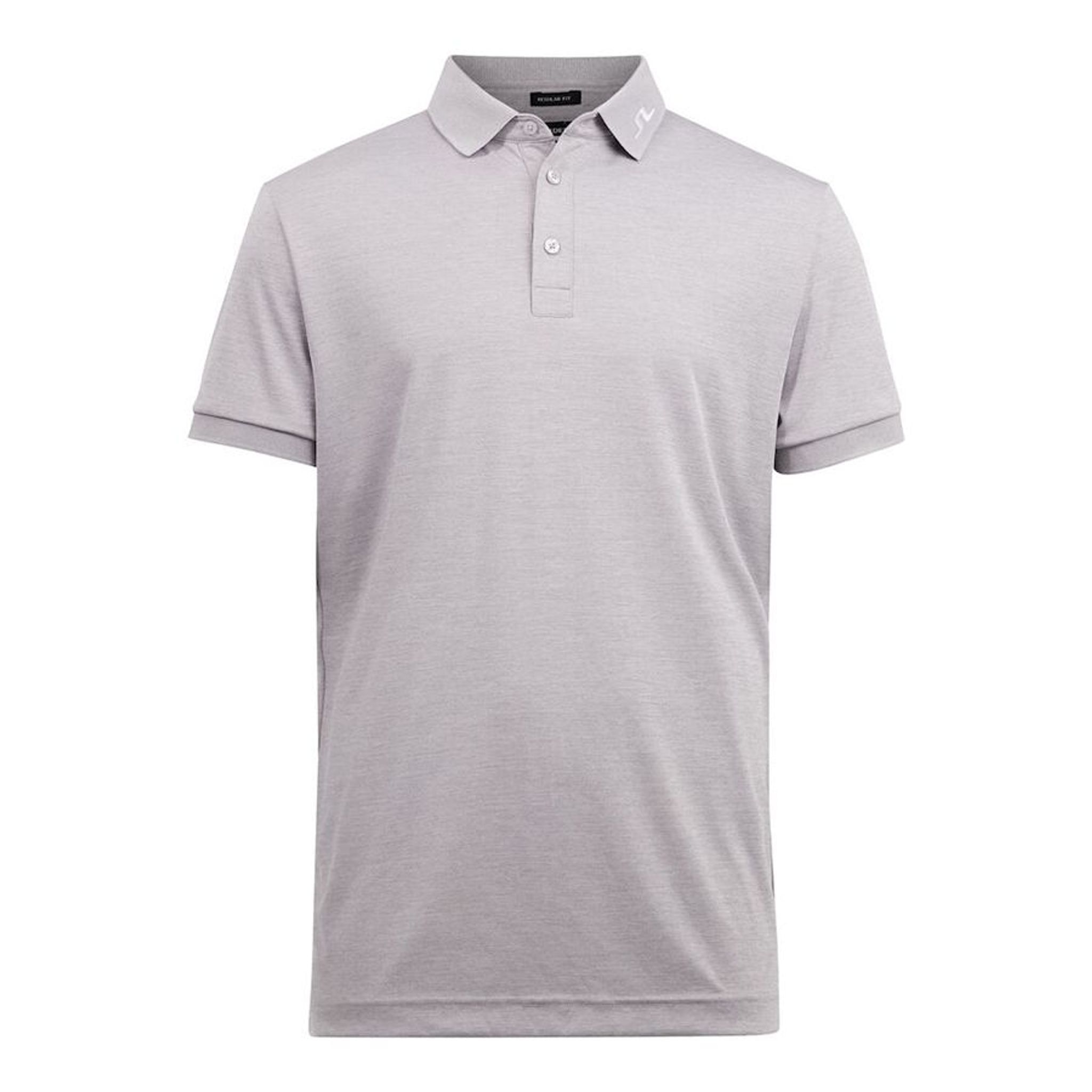 J. Lindeberg M KV Regular Fit Golf Polo Micro Chip Melange Herren