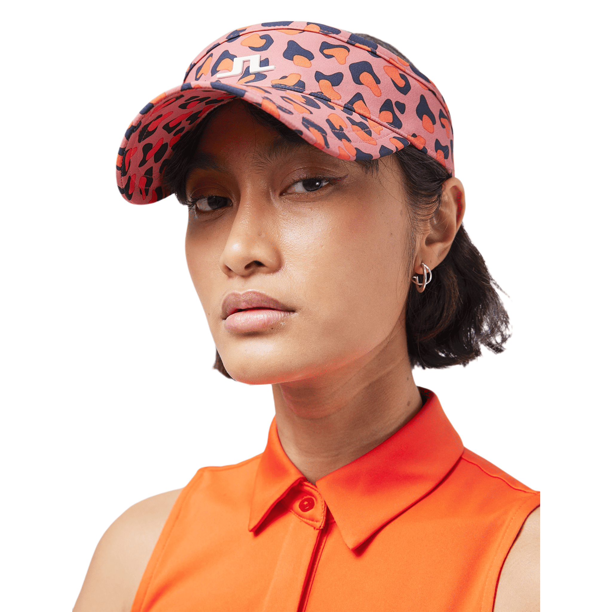 J. Lindeberg Bonnie Golf Visor Faded Rose Damen Damen