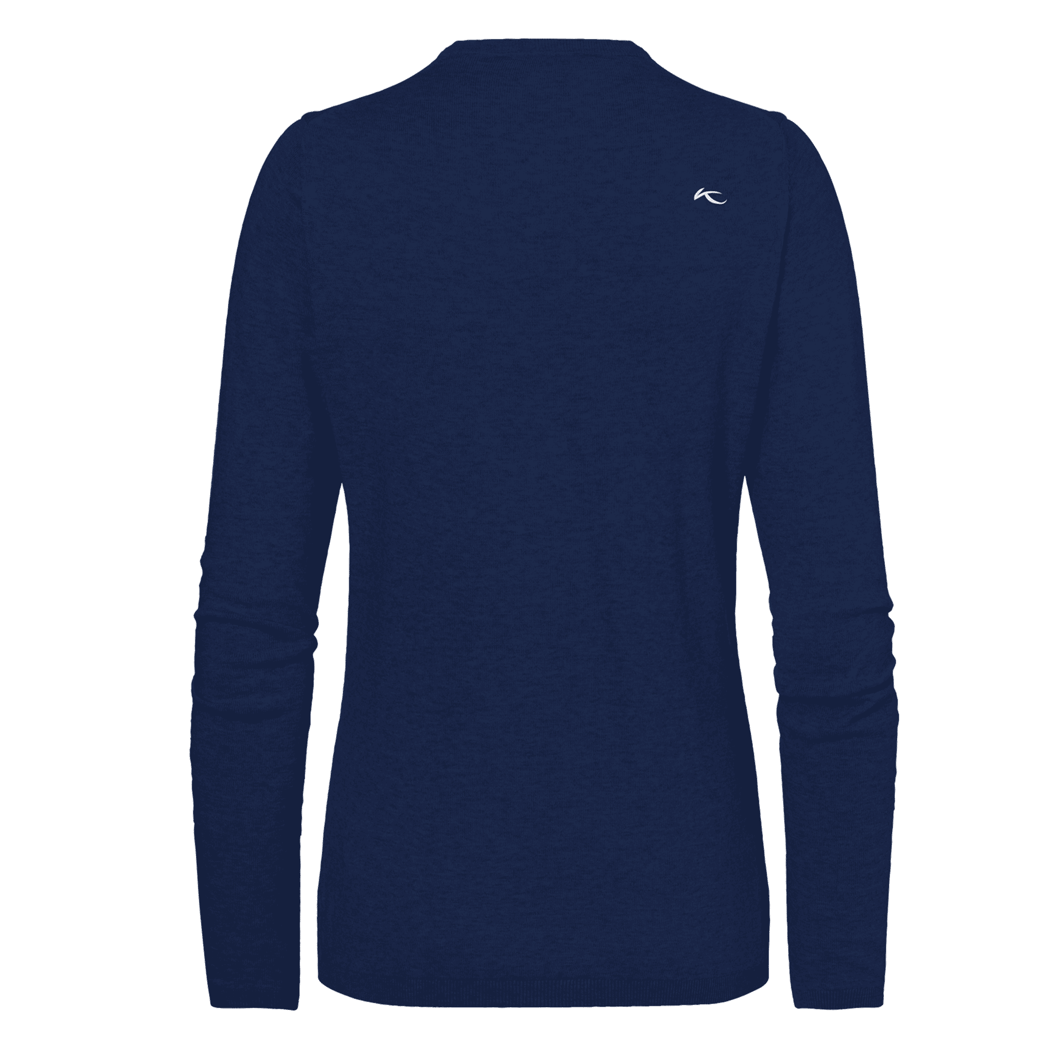 Kjus W Pullover V-Ausschnitt Kicki Atlanta Blau Meliert Damen