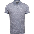 Kjus M Spot Printed SS Polo Stahlgrau/Silber Fog Herren