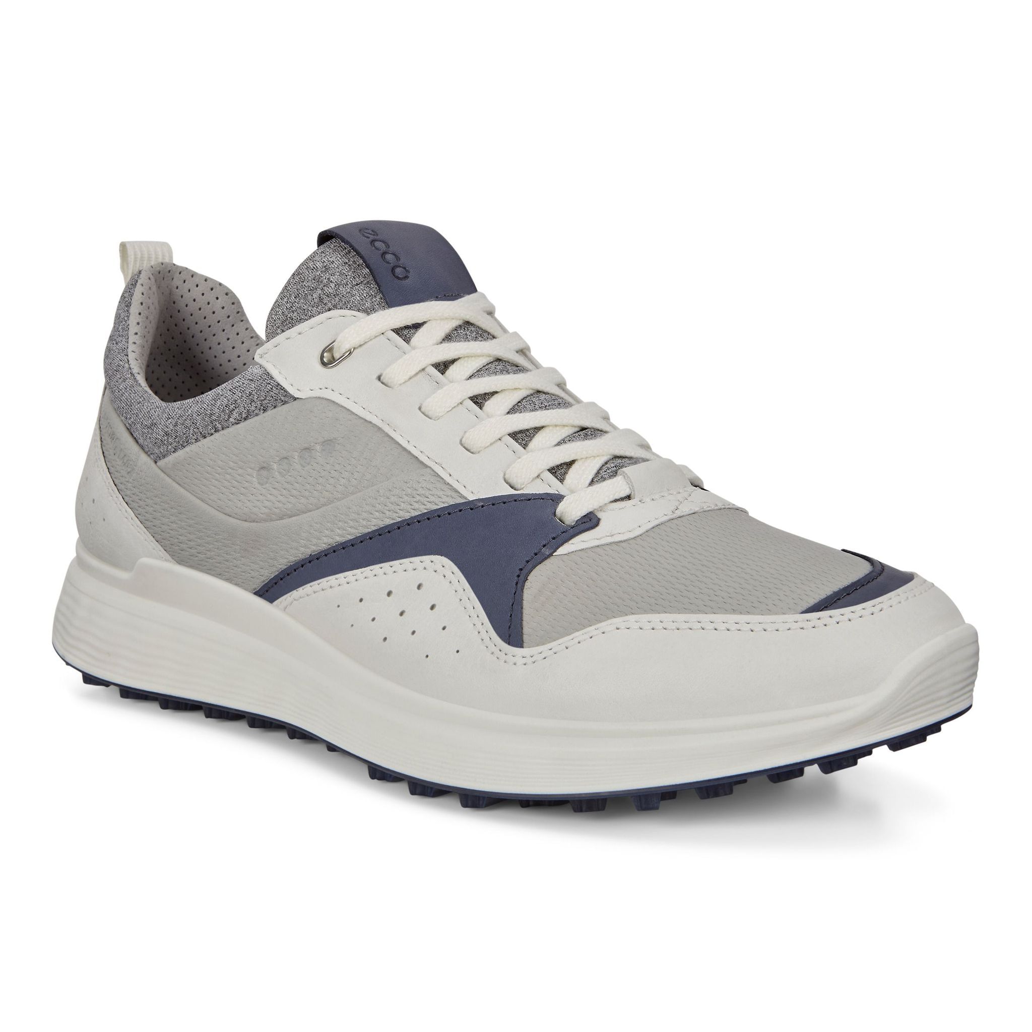 Ecco M S-Casual White/True Navy Herren