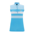 Chervo W Ami SL Polo Hellblau/Weiß Damen