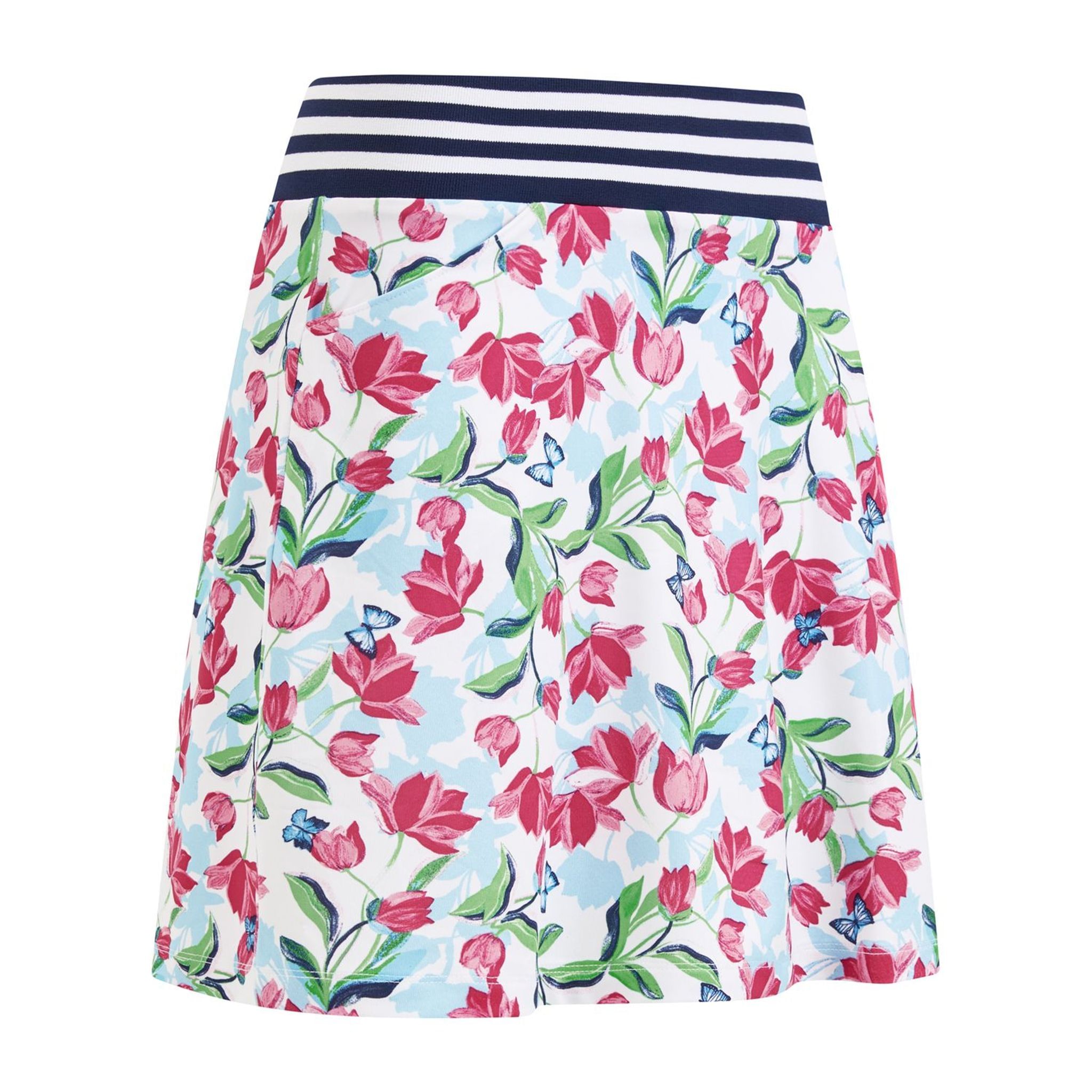 Callaway Skort Brushstroke Print W Brilliant Weiß Damen