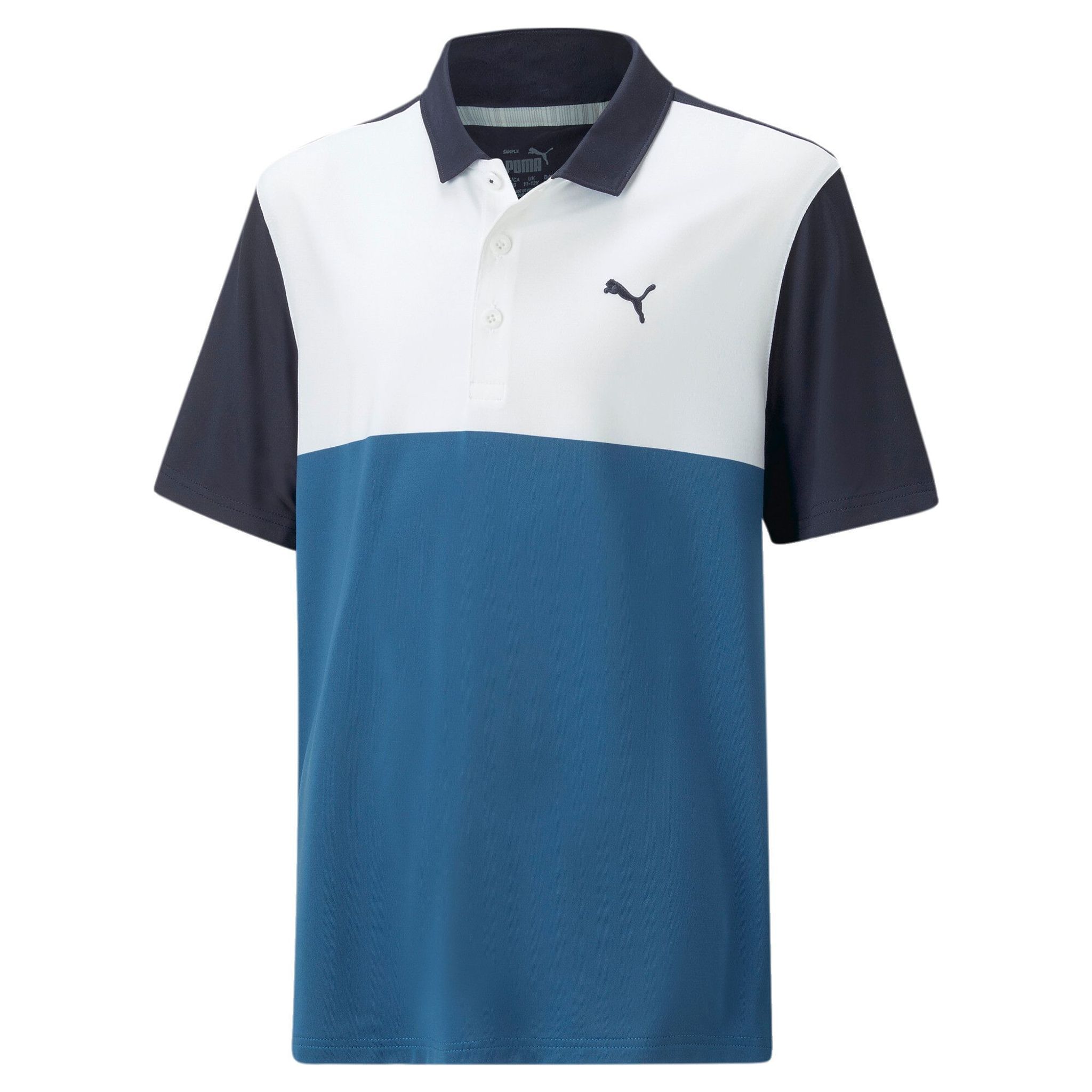 Puma Boys Cloudspun Colorblock Poloshirt