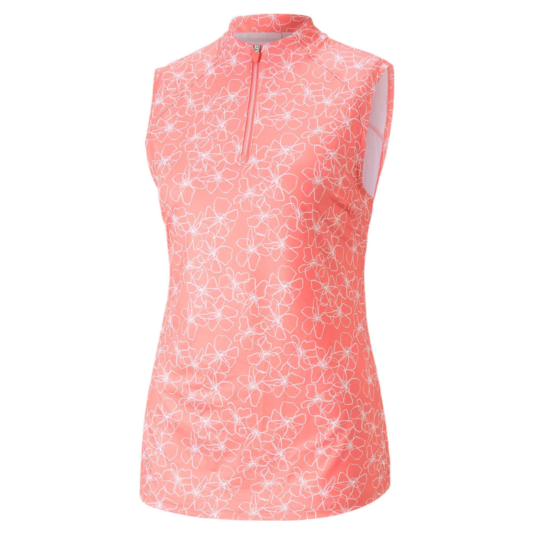 Puma Cloudspun Island Flower Polo aermellos Damen