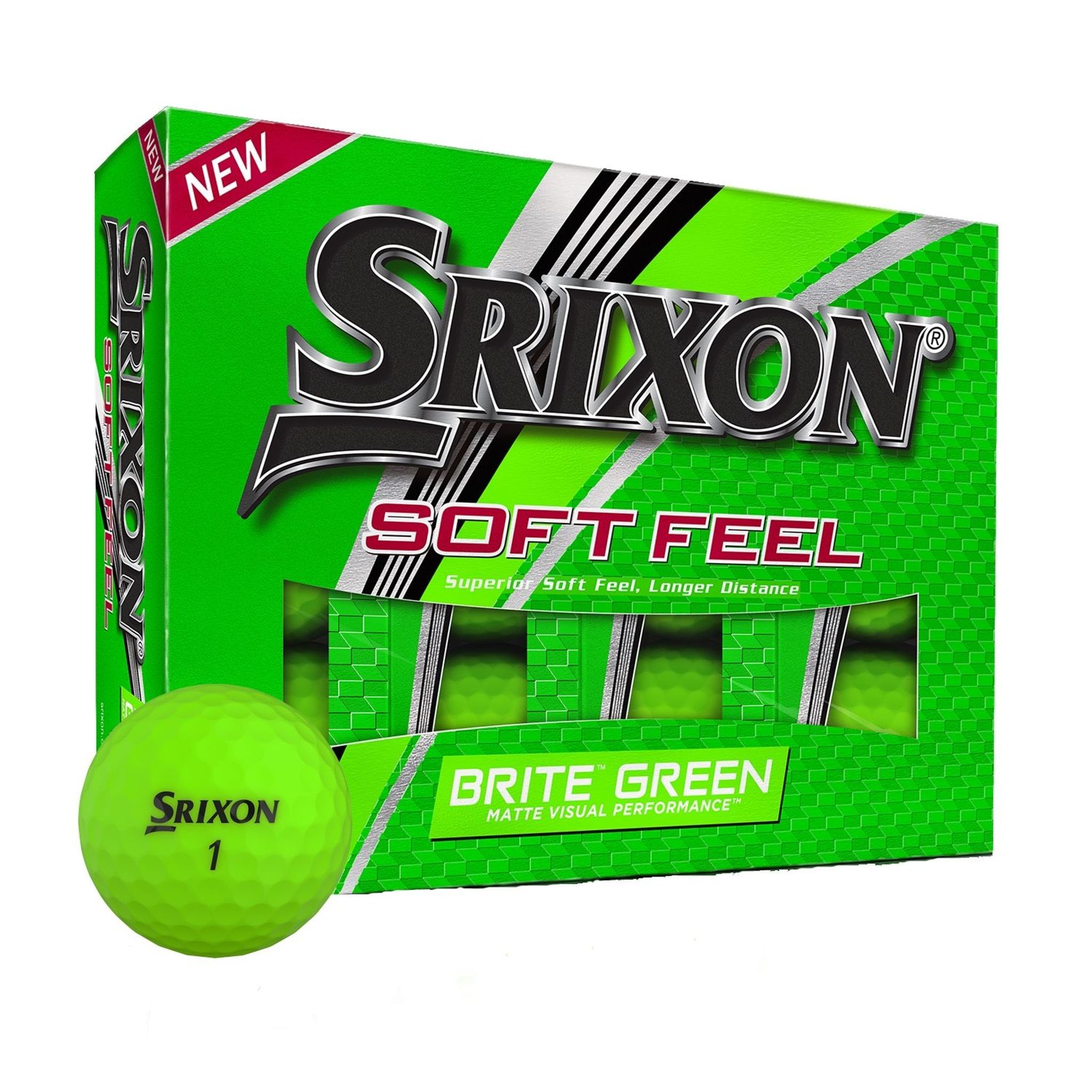 Srixon Soft Feel 12 Brite [12Bälle] Orange