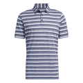 Adidas Two-Color Stripe Poloshirt Herren