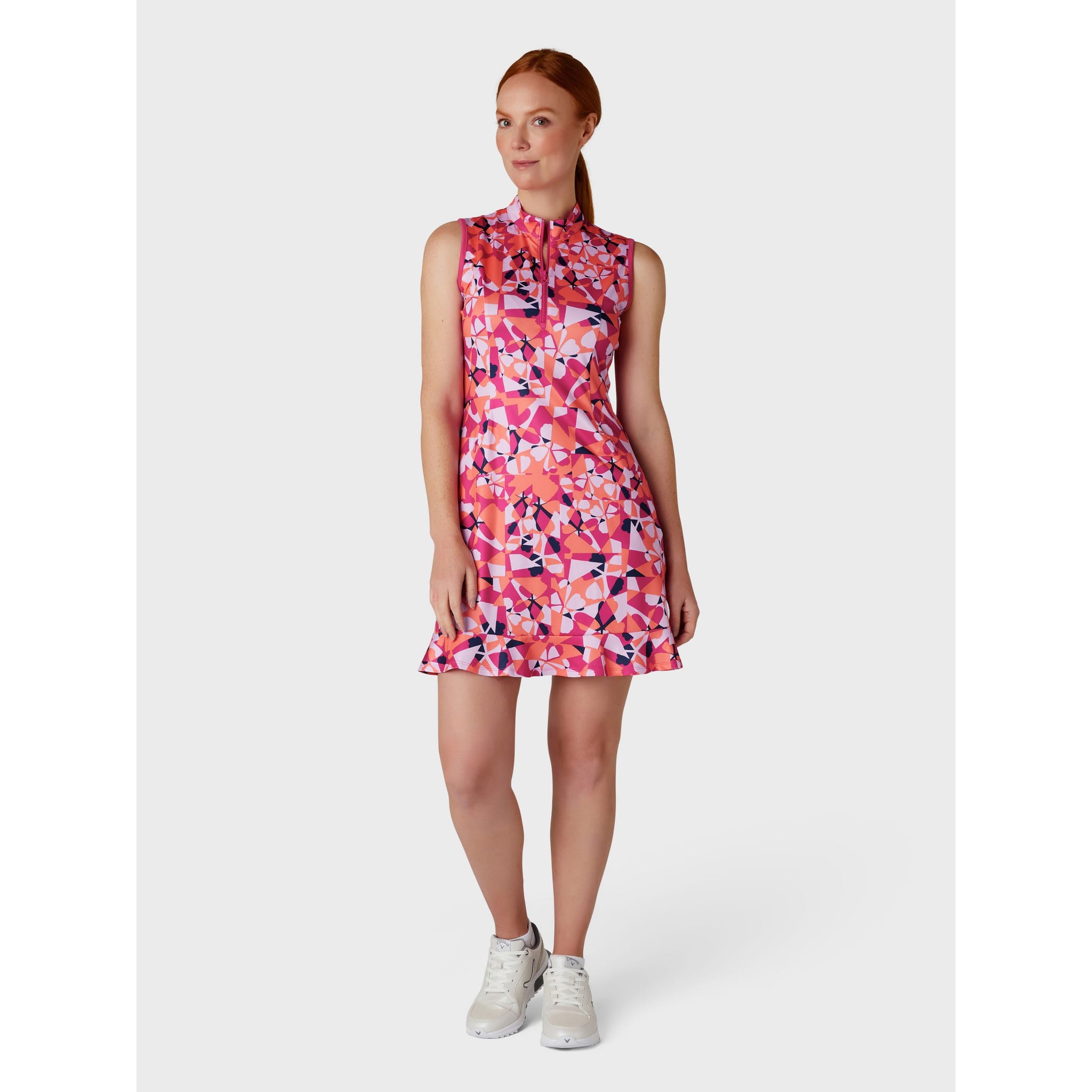 Callaway Geometric Floral Kleid Damen