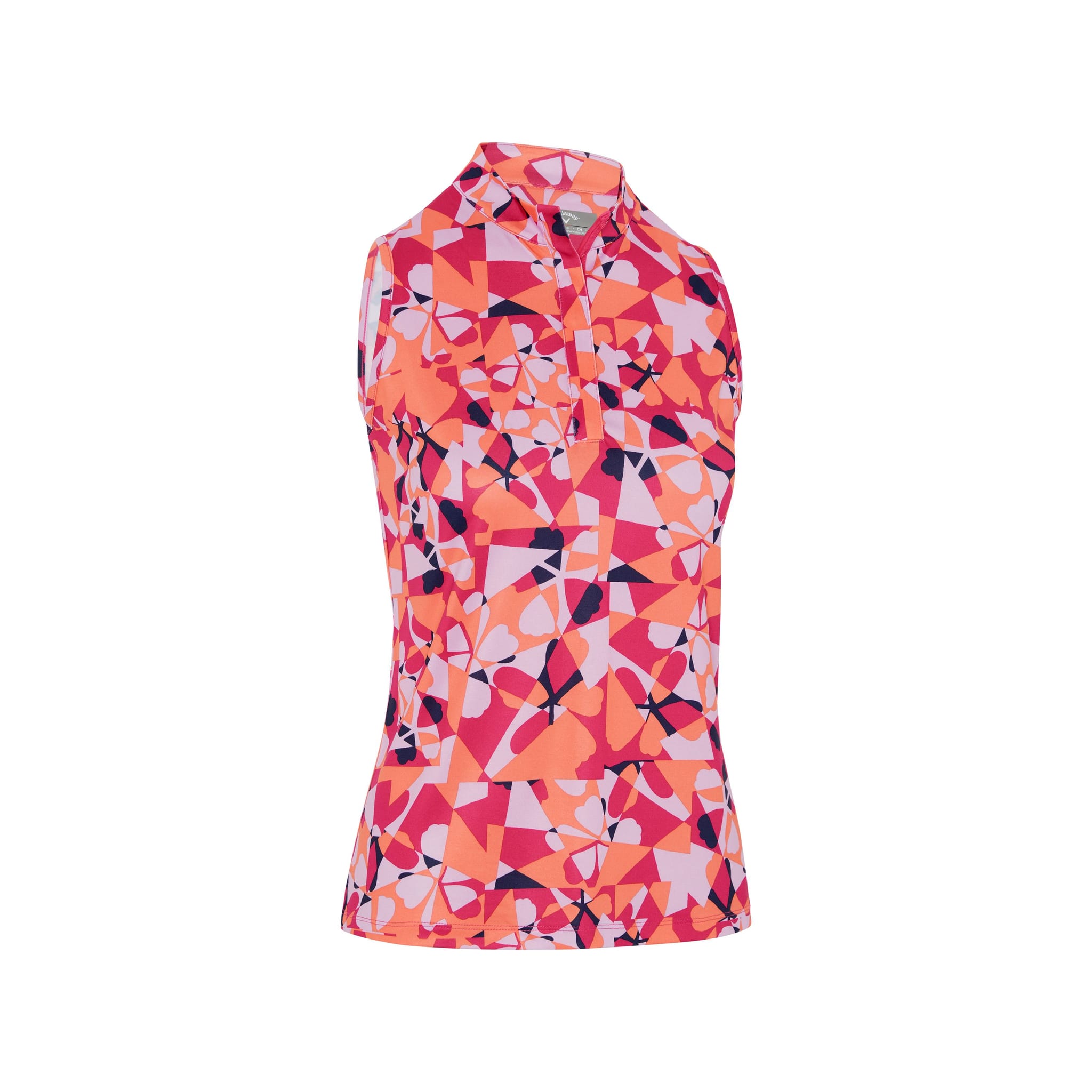 Callaway Geometric Floral Sleeveless Shirt Damen