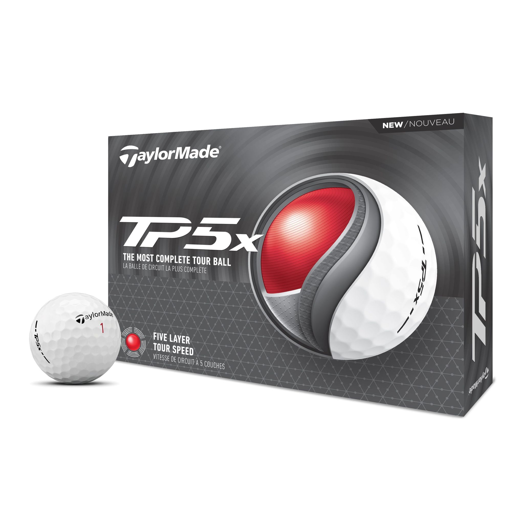 TaylorMade TP5x Golfbälle