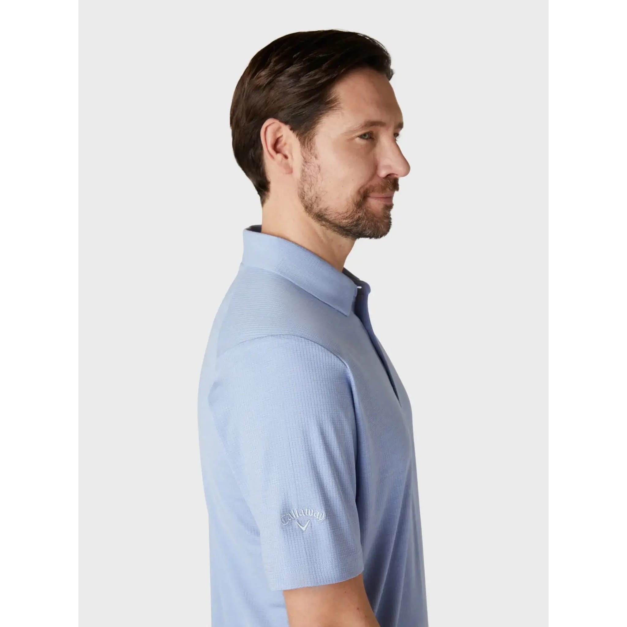 Callaway Premium Jacquard Poloshirt Herren