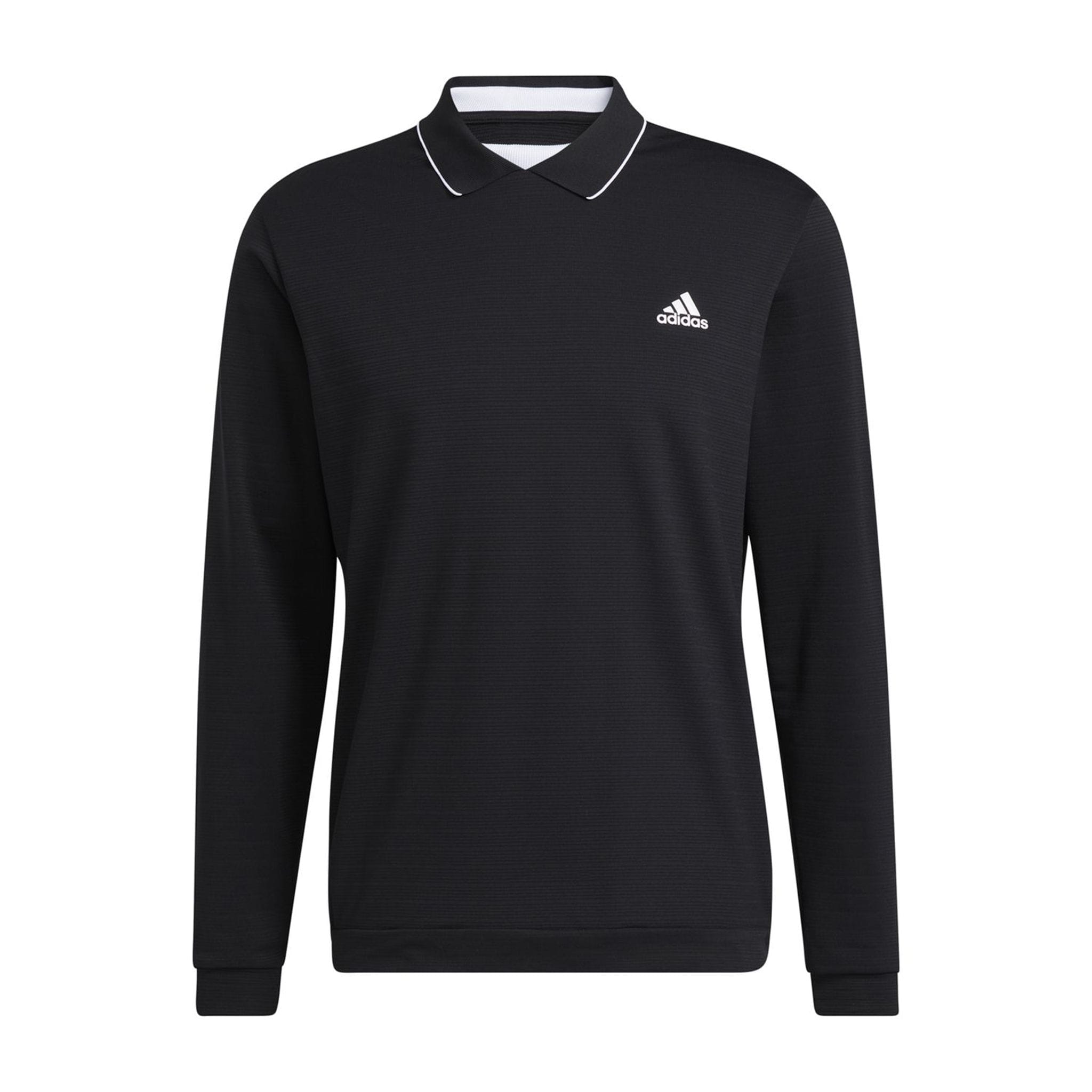 Adidas Polo Thermo Langarm Schwarz Herren