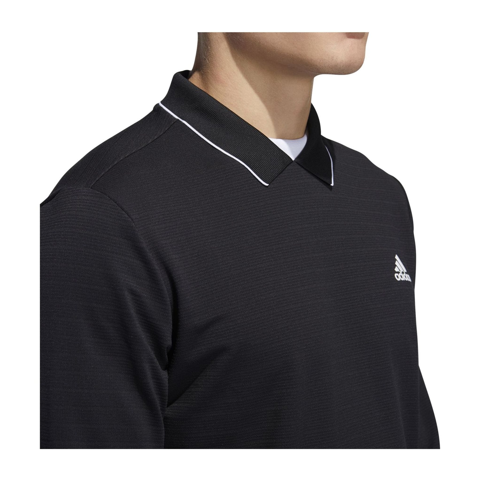 Adidas Polo Thermo Langarm Schwarz Herren