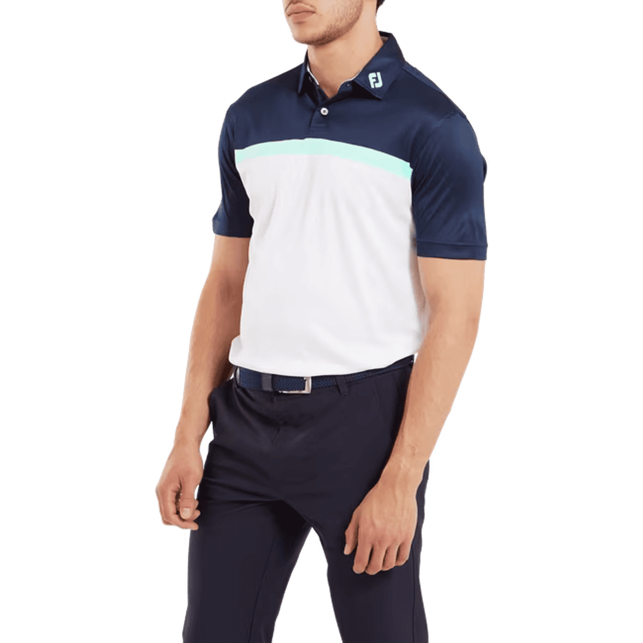 Footjoy Footjoy Colour Block Lisle Polo Herren Herren