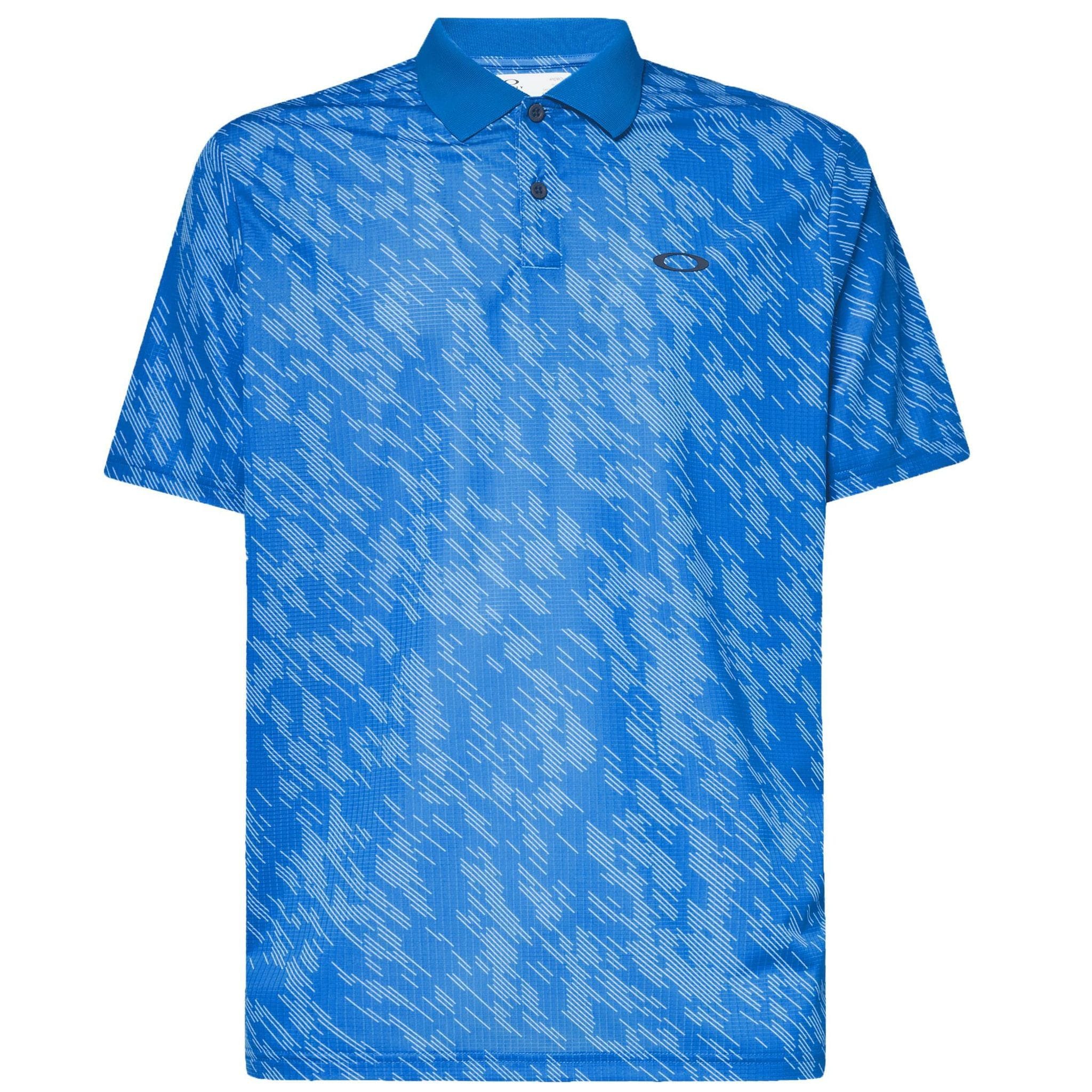 Oakley Contender Print Ozone Poloshirt Herren