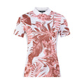 J. Lindeberg Evelina Print Poloshirt Damen