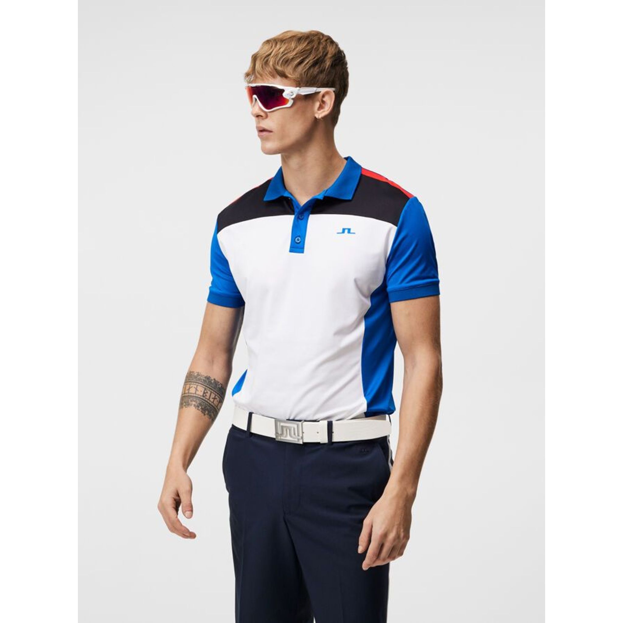 J. Lindeberg Roy Slim Fit Poloshirt Herren