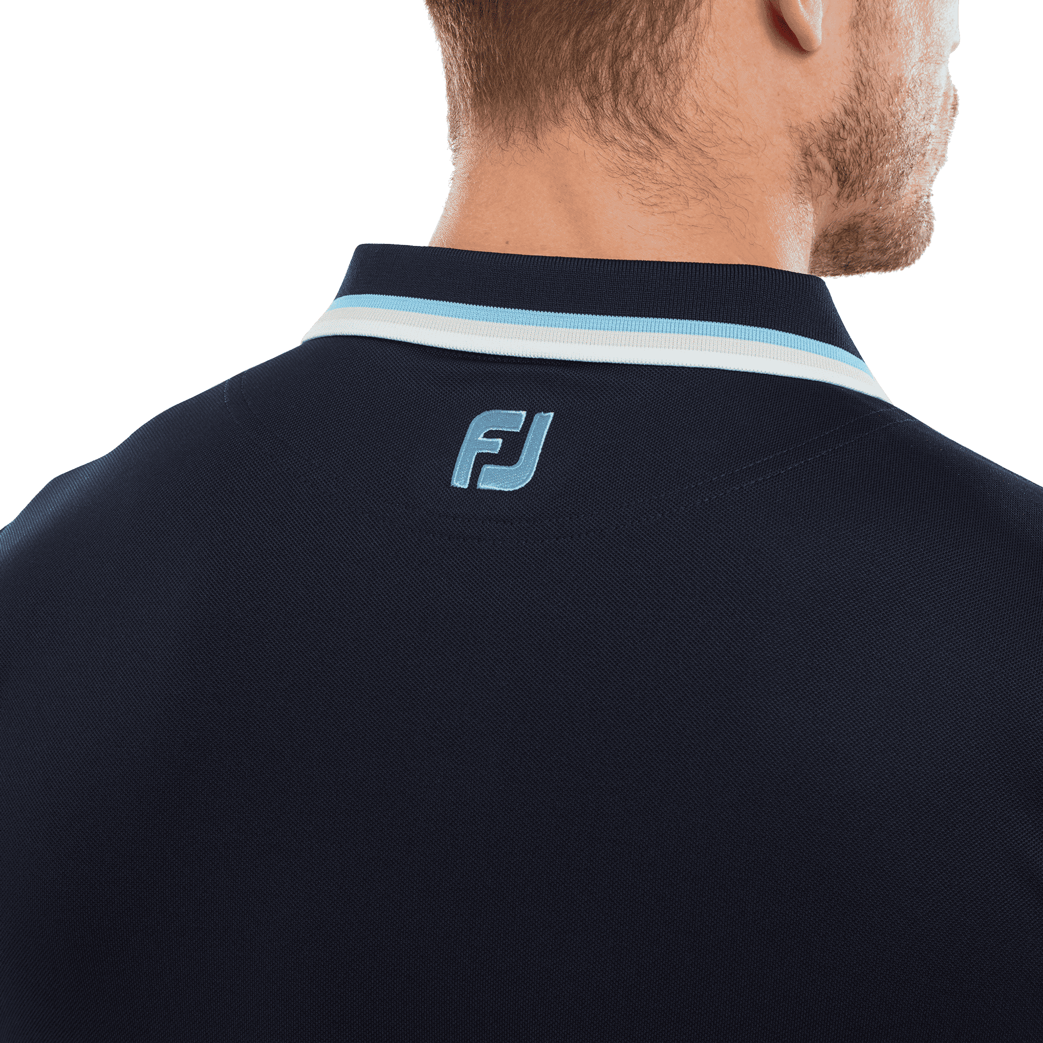 Footjoy Solid Trim Poloshirt Herren