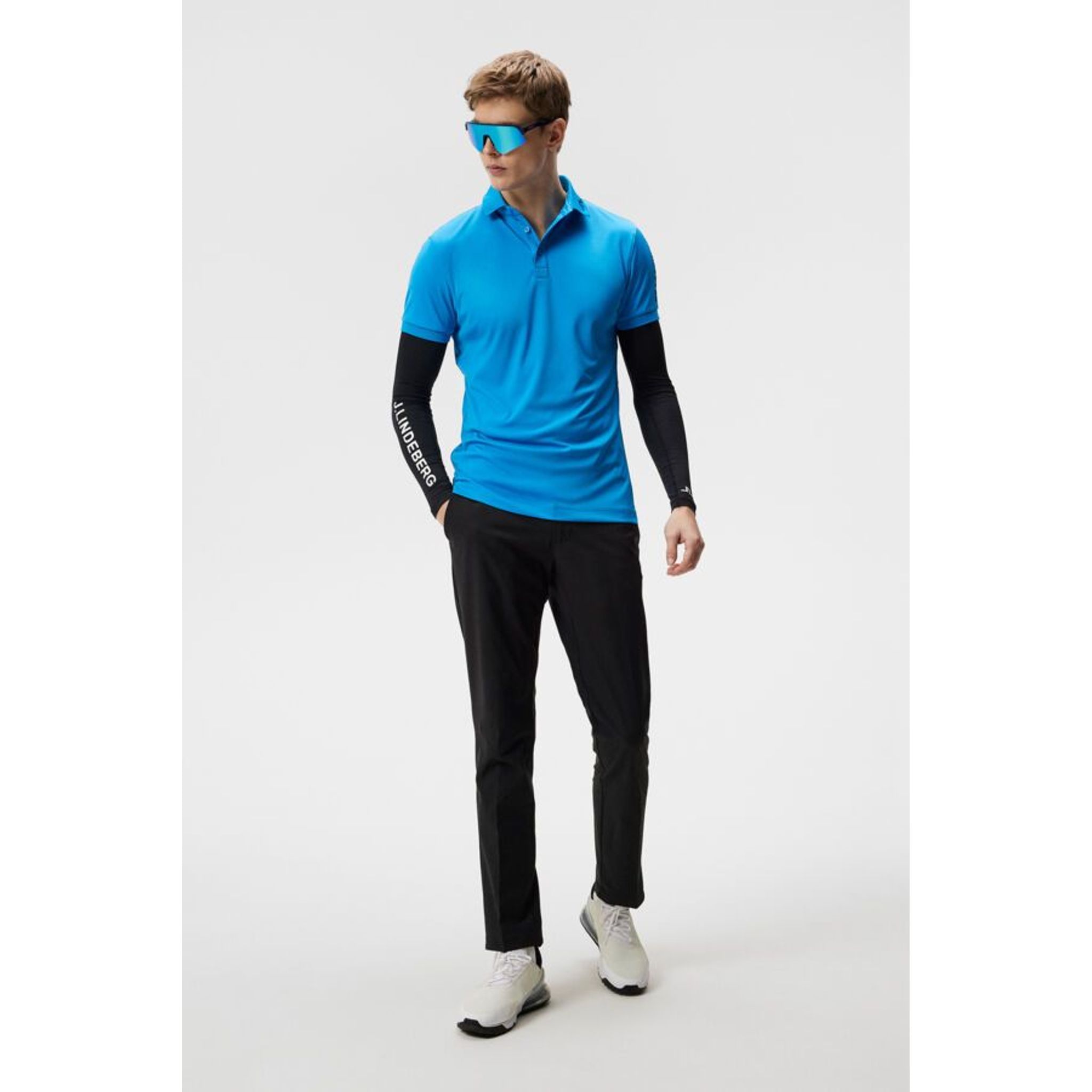 J. Lindeberg Tour Tech Reg Fit Poloshirt Herren