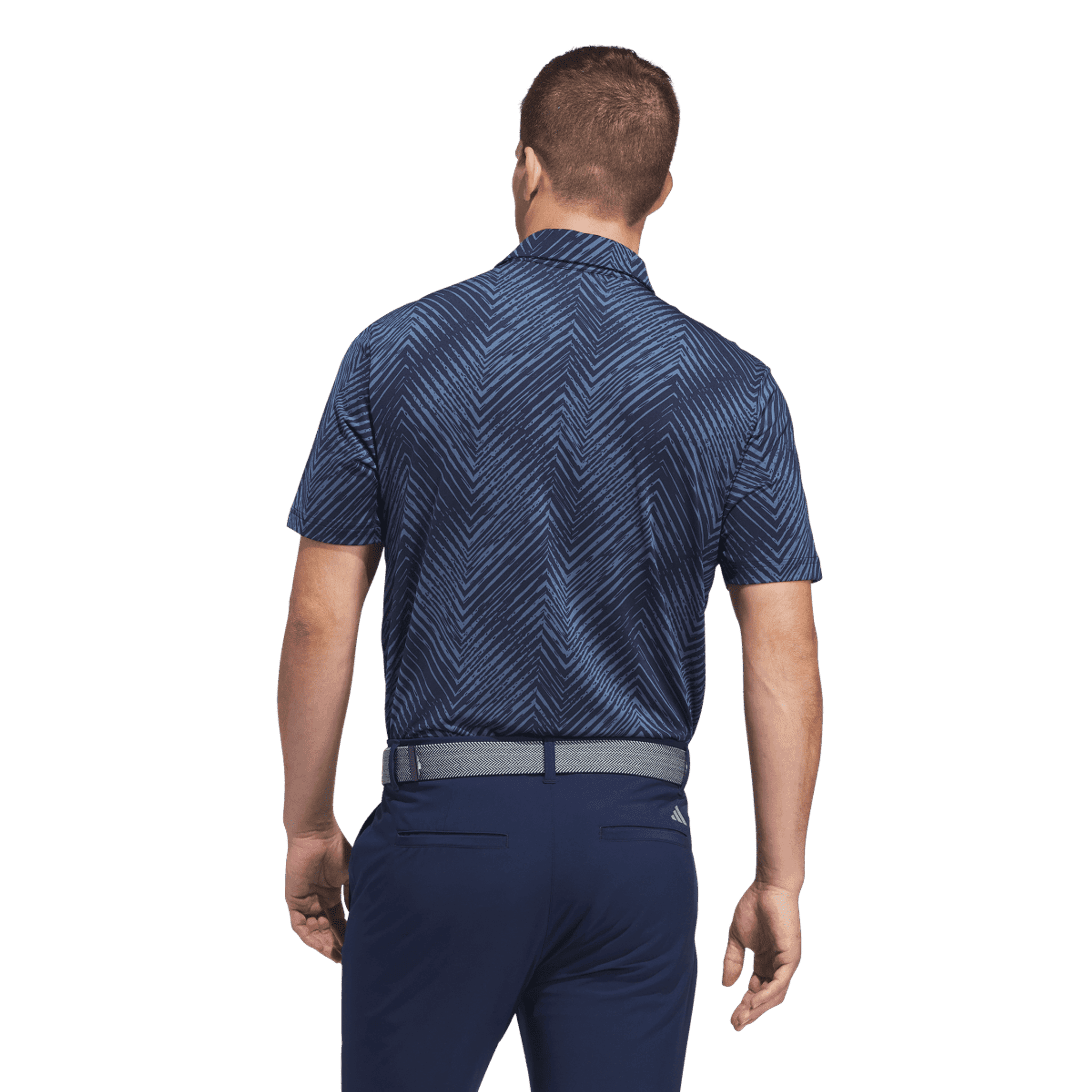 Adidas Ultimate365 Allover Print Poloshirt Herren