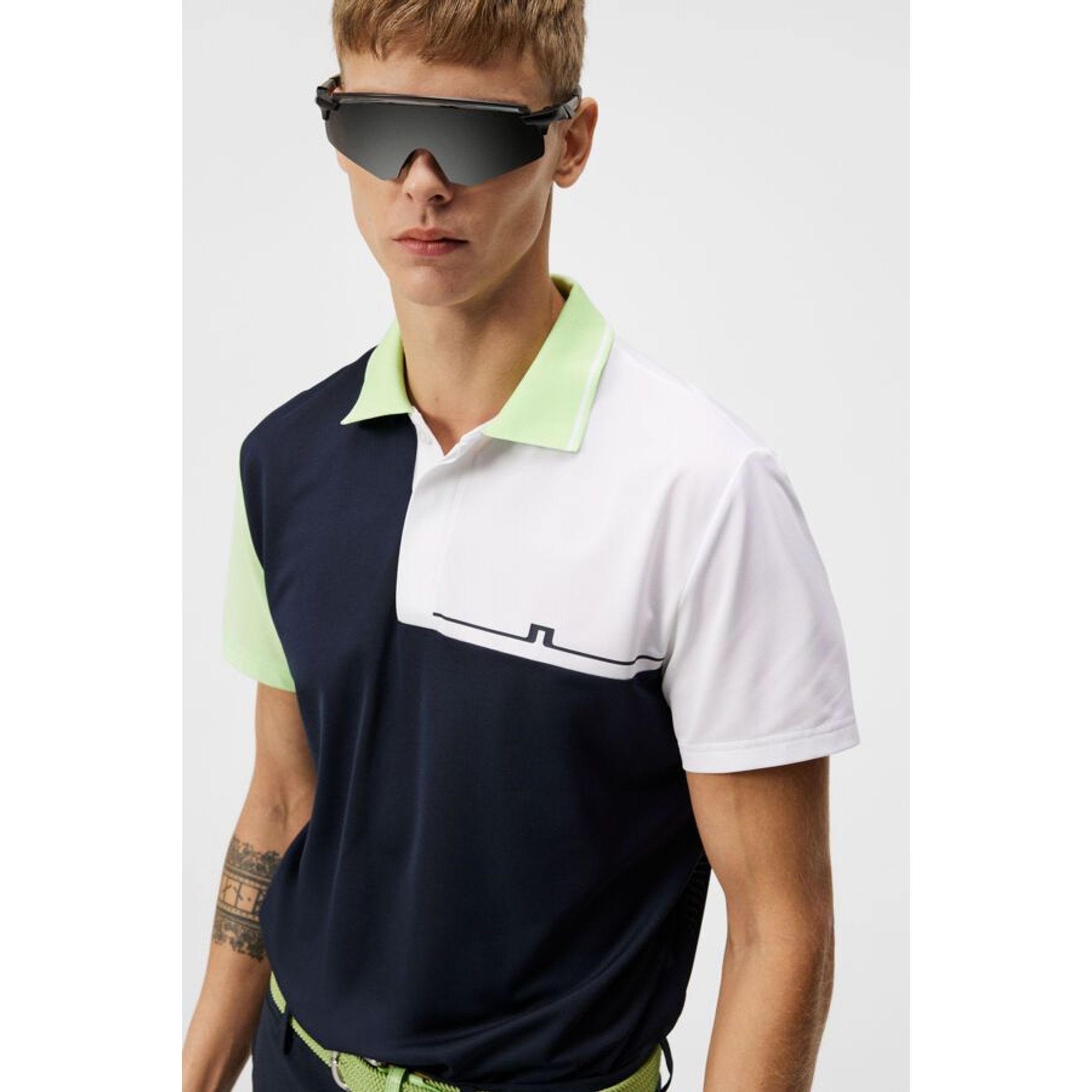 J. Lindeberg Cliff Reg Polo Herren