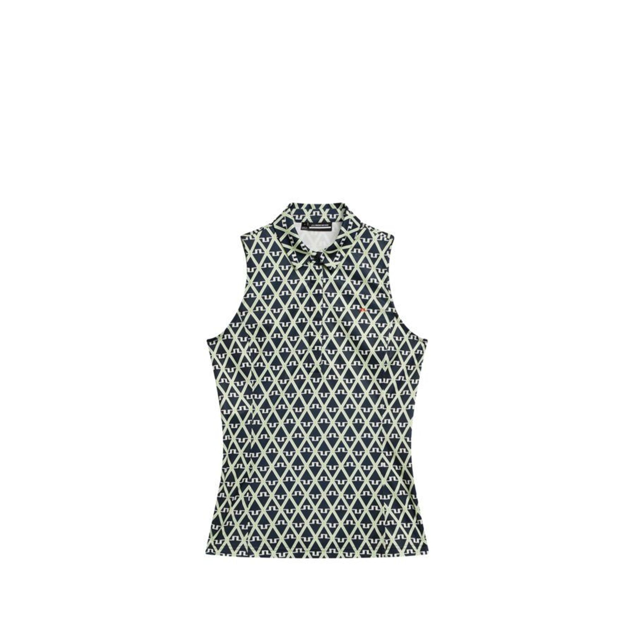 J. Lindeberg Dena Print Sleeveless Top Damen