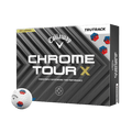 Callaway Chrome Tour X TruTrack [12 Stück] Golfbälle (2024)