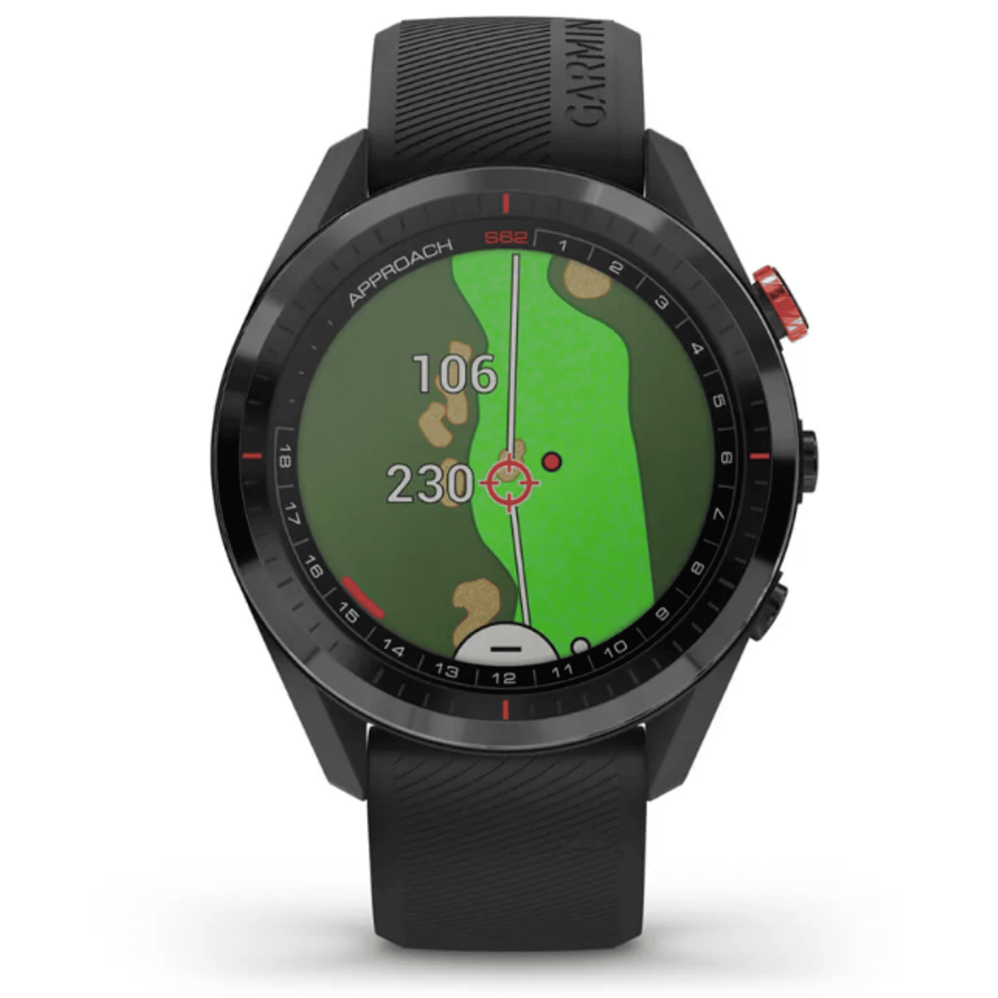 Garmin Golfuhr Approach S62 GPS Watch Schwarz Bundle