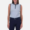 Kjus Ella Structure Poloshirt ärmmelos Damen