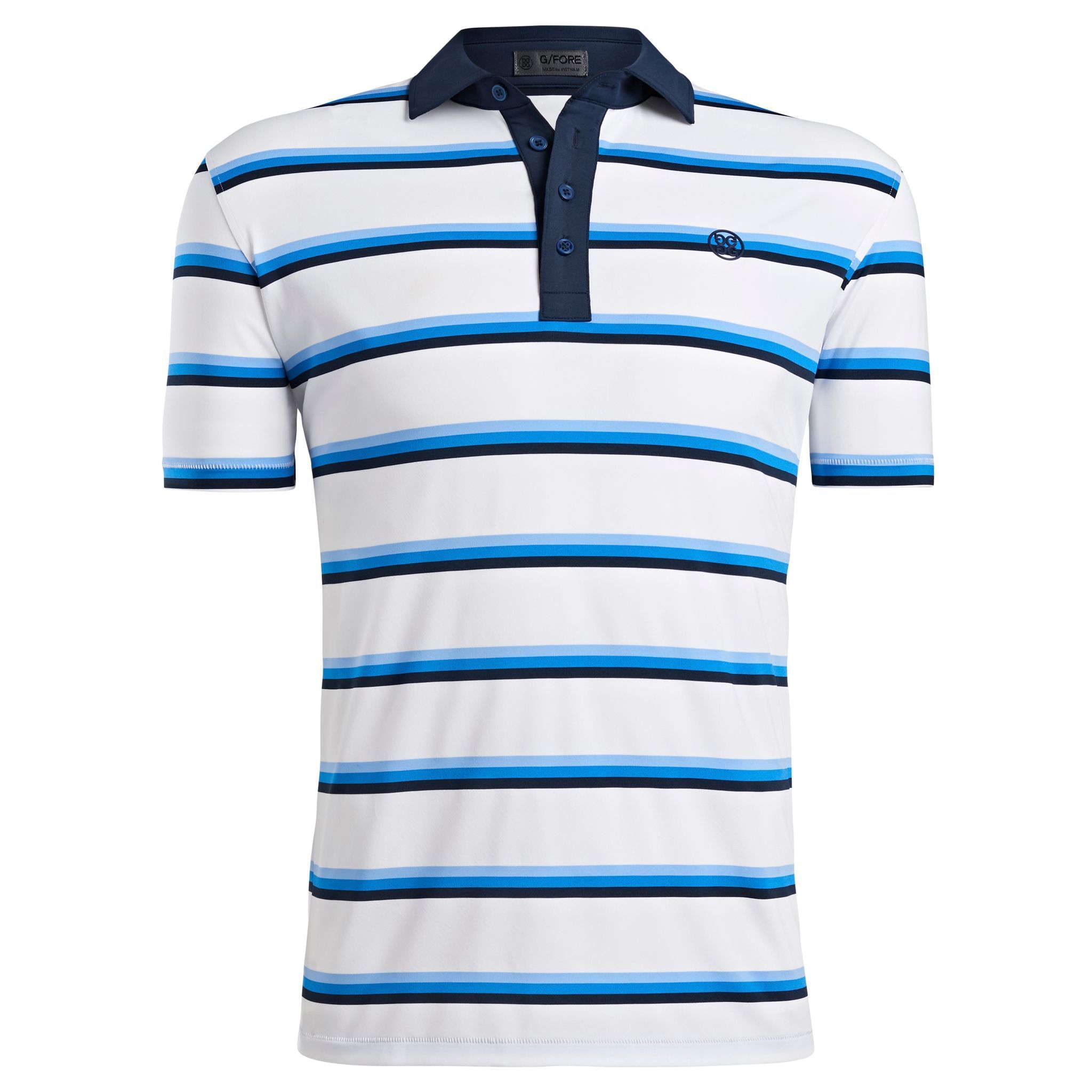 Yarn Dye Stripe Golfpolo