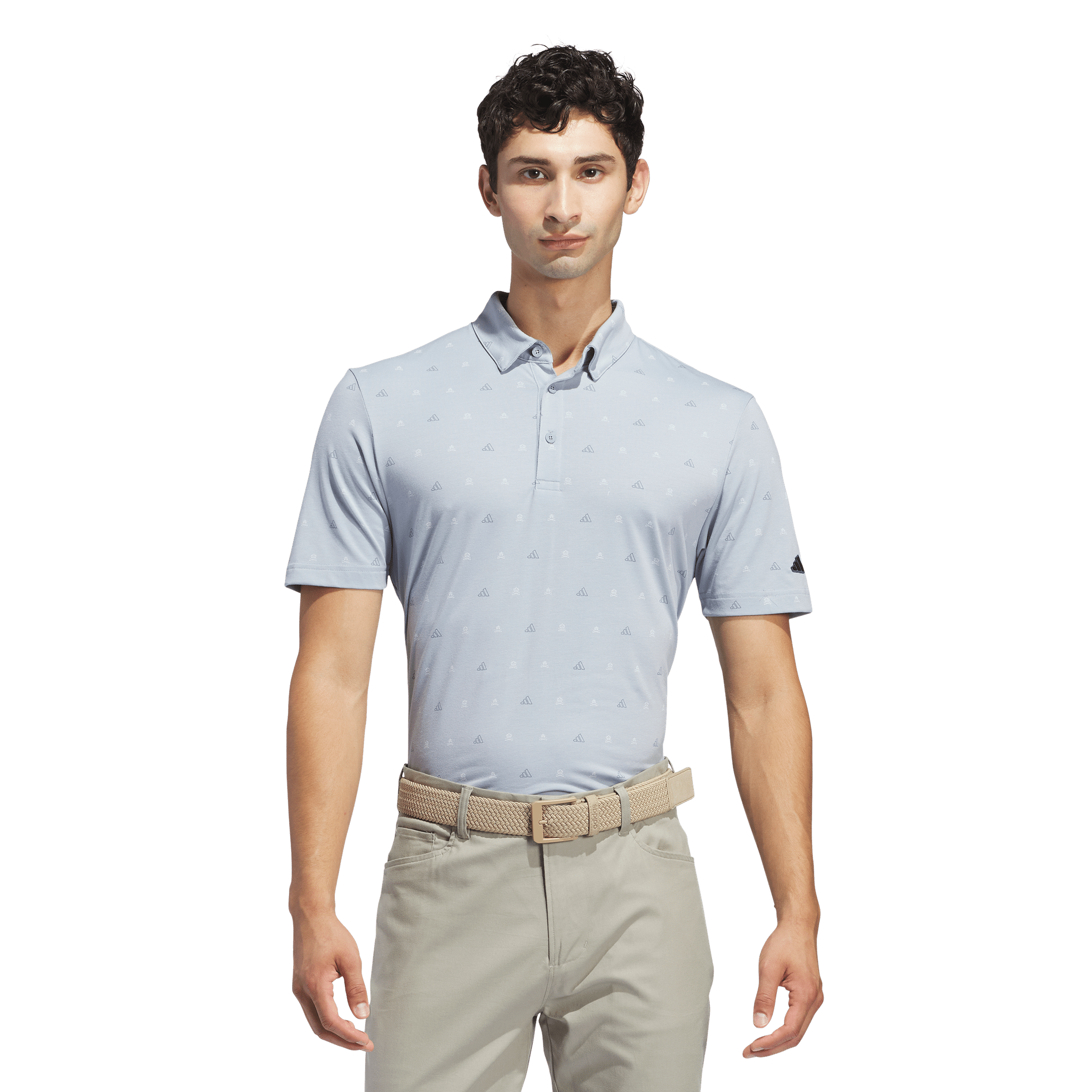 Adidas Go-To Print Polo Shirt Herren