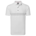 Footjoy Engineered Pinstripe Lisle Poloshirt Herren