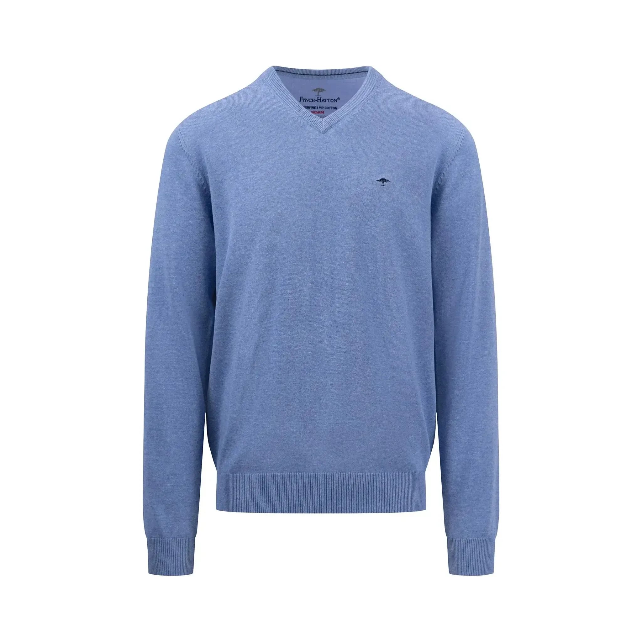 Fynch Hatton V-Neck Pullover Herren