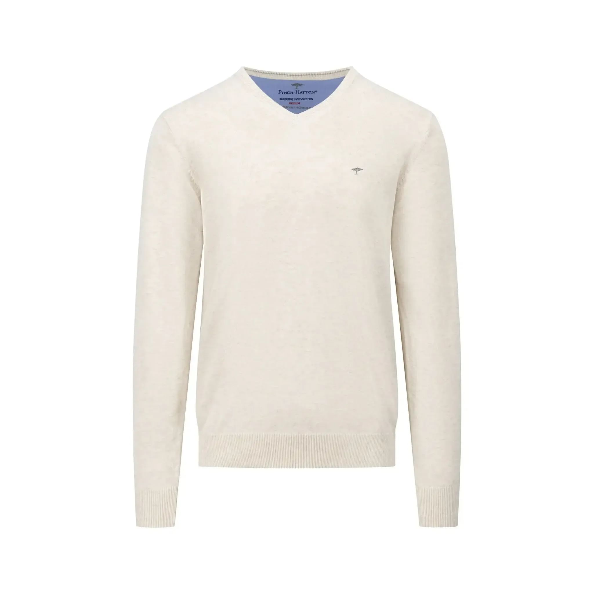 Fynch Hatton V-Neck Pullover Herren