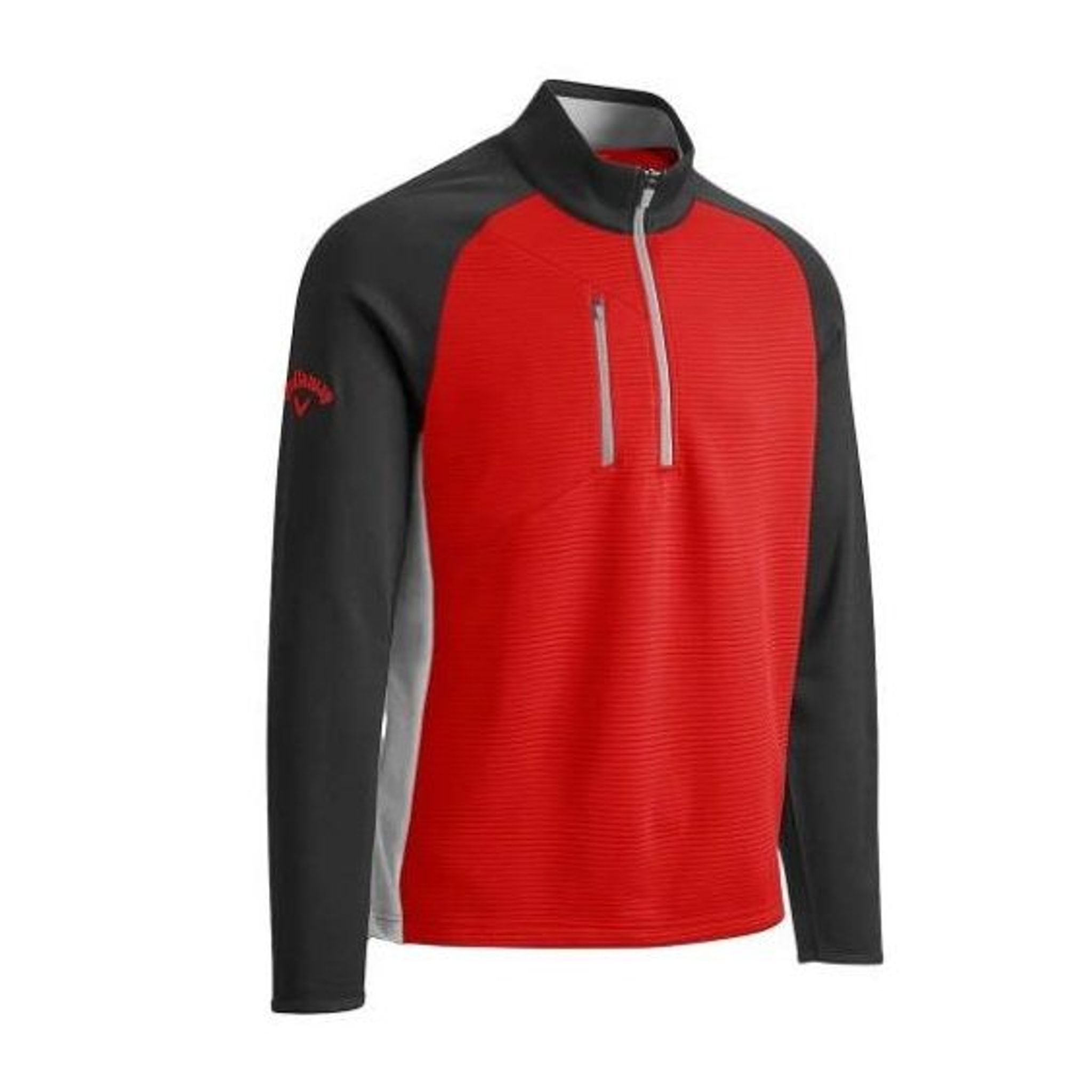 Callaway M 1/2 Zip Pullover Emea Midweight Rot Herren