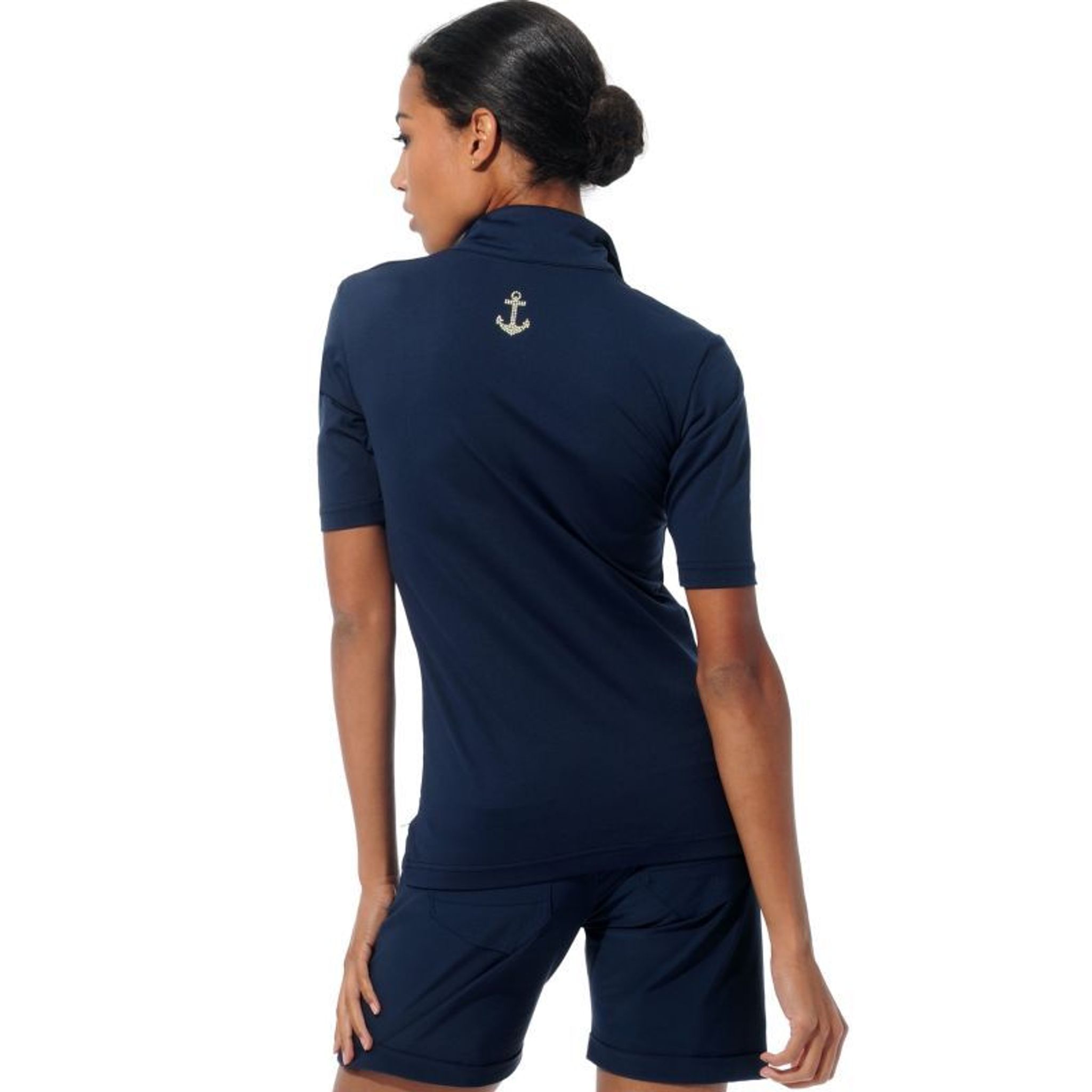 MDC Sportwear W Polo SL Merlyn Navy Damen