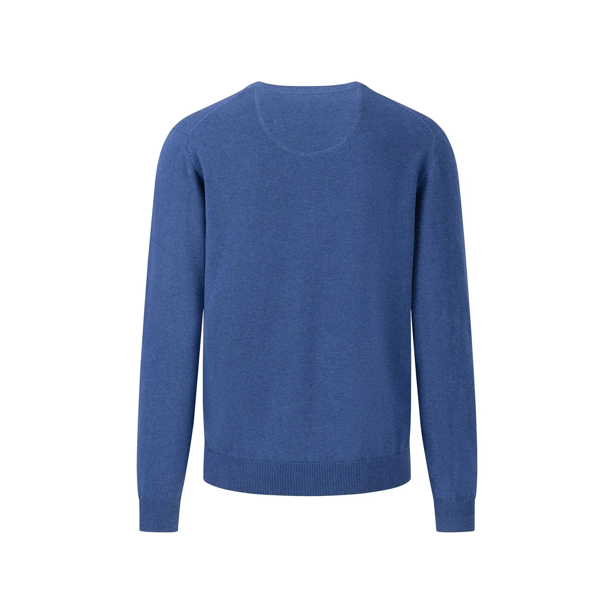 Fynch Hatton V-Neck Pullover HE / Steel / 3XL Herren