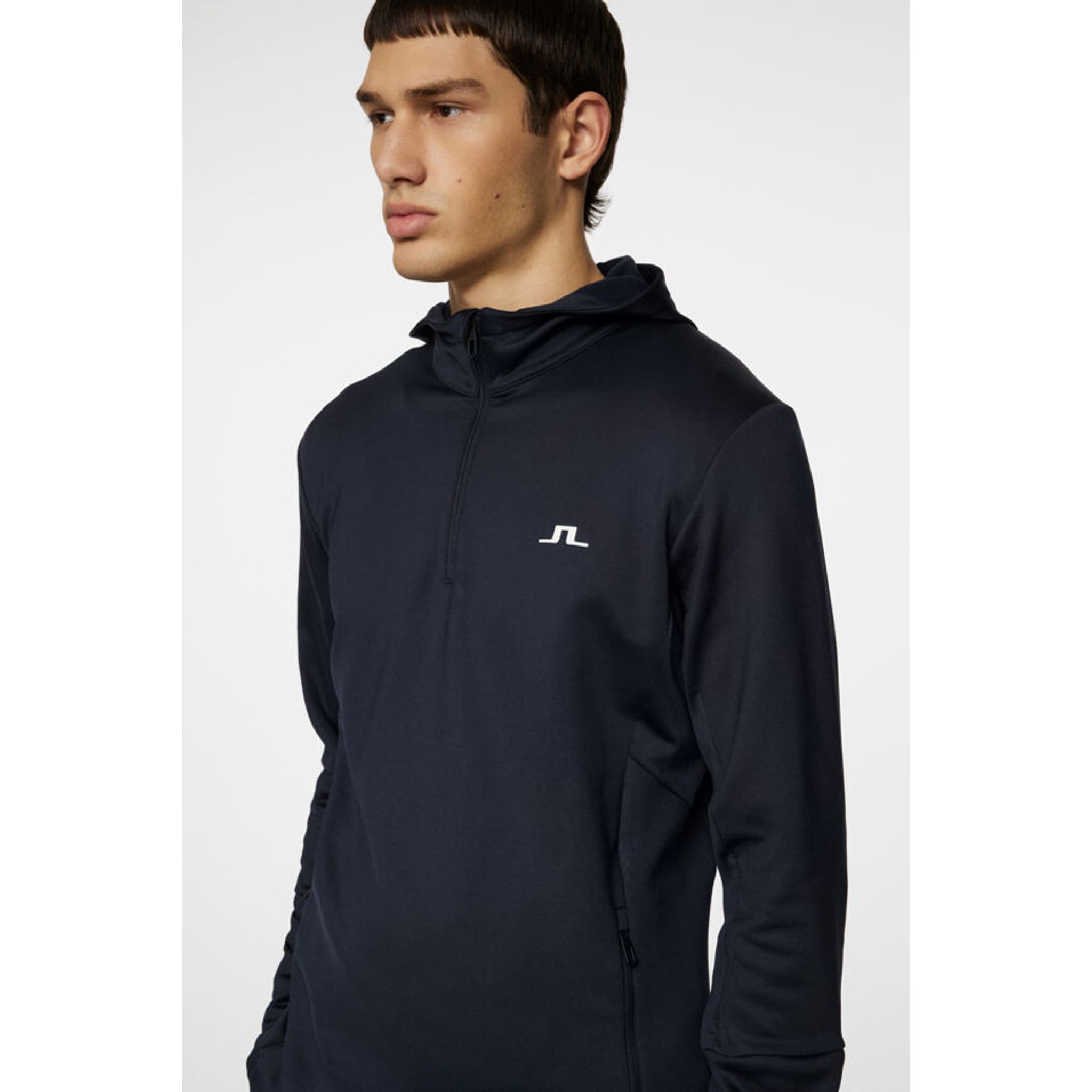 J. Lindeberg Aerial Quarter Zip Hood